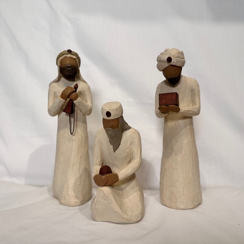 Willow Tree Nativity The Three Wisemen 26027 Susan Lordi Demdaco 2000